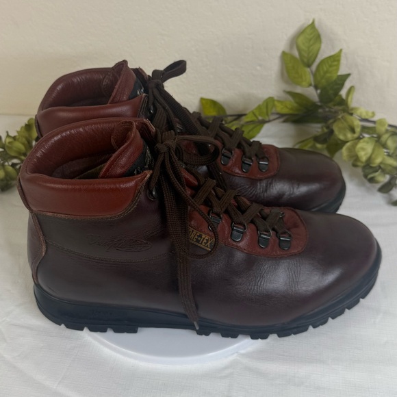 Vasque Sundowner Full-Grain Leather Hiking Boots Mens Sz 10M Brown - Picture 10 of 10